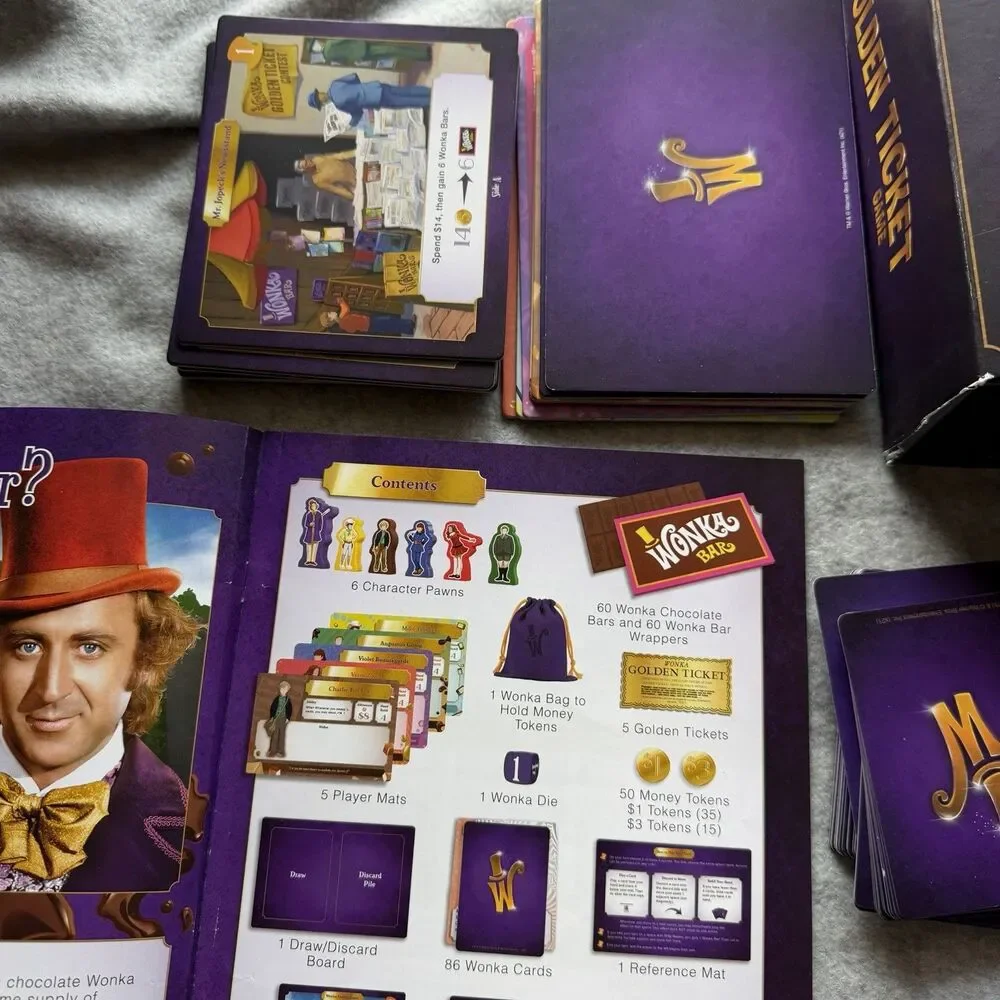 Willy Wonka golden ticket